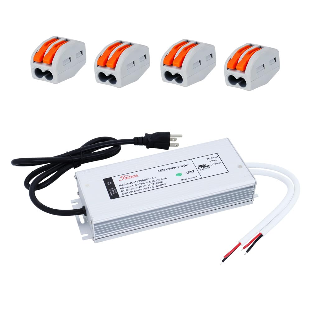 12V 200W Waterproof AC to DC Power Supply W3937