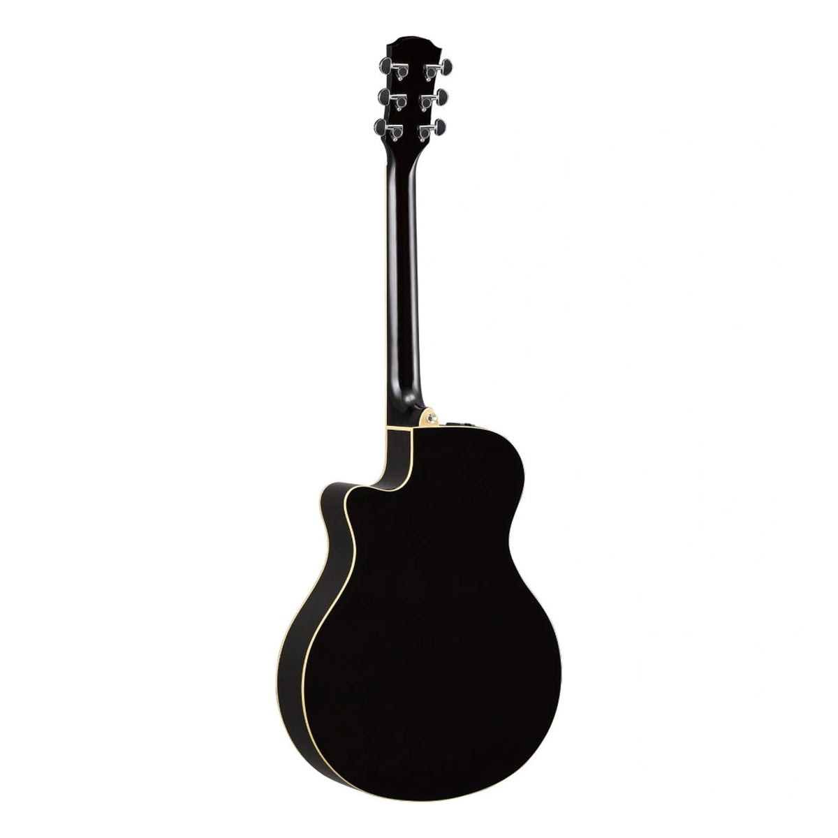Black Thin Body Acoustic-Electric Guitar A76646