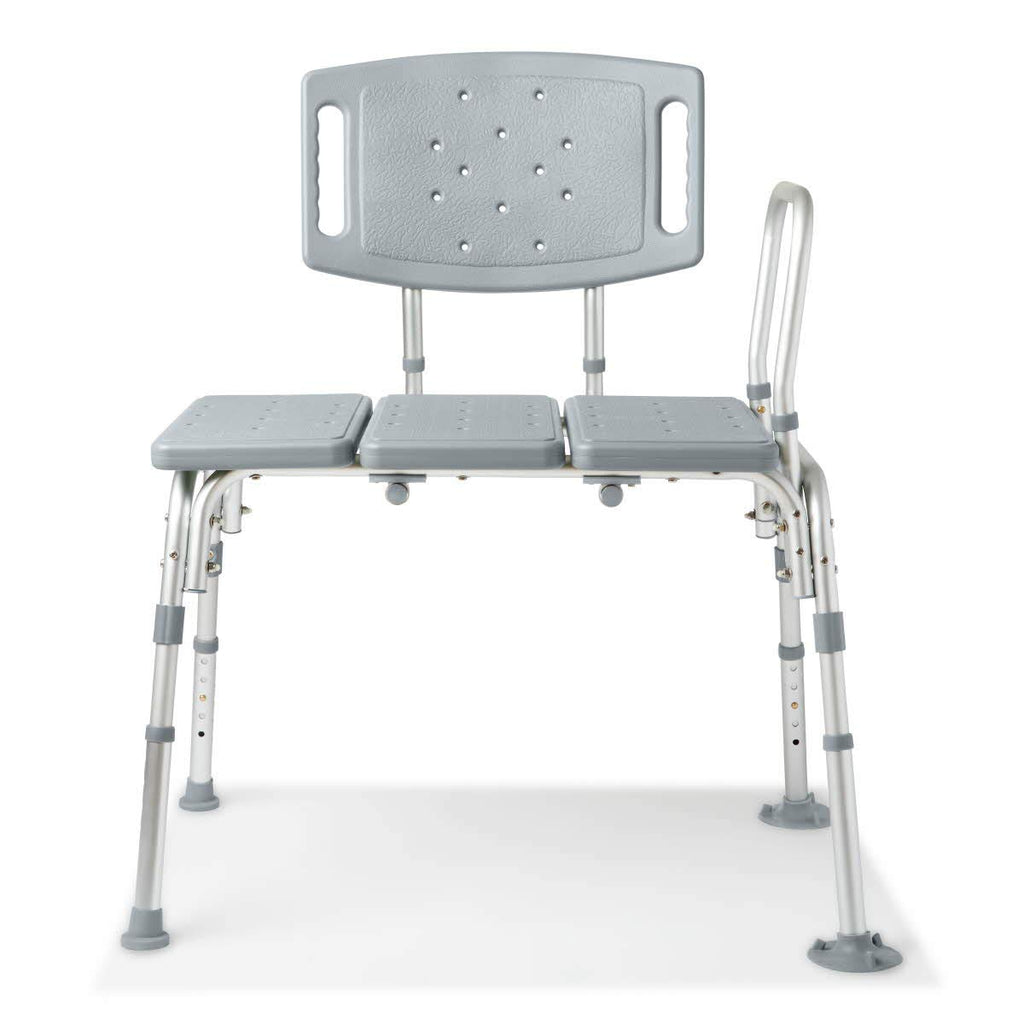 Bariatric Tub Transfer Bench with Anti-Slip Suction Feet 500lb Weight Capacity Z2414