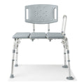 Bariatric Tub Transfer Bench with Anti-Slip Suction Feet 500lb Weight Capacity Z2414