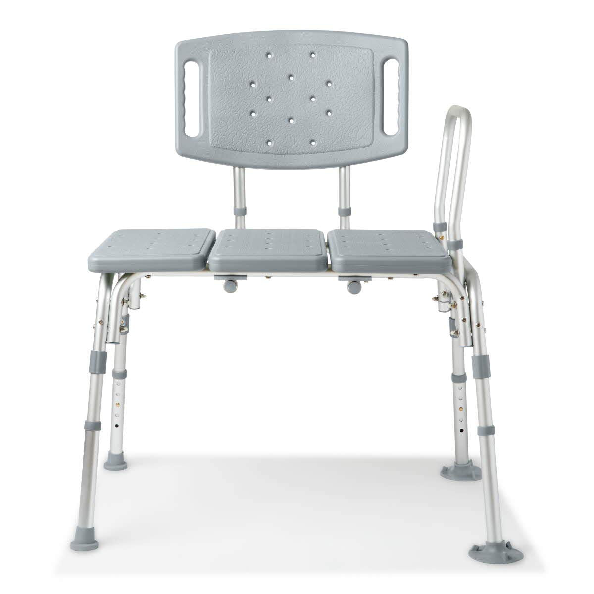 Bariatric Tub Transfer Bench with Anti-Slip Suction Feet 500lb Weight Capacity Z2414