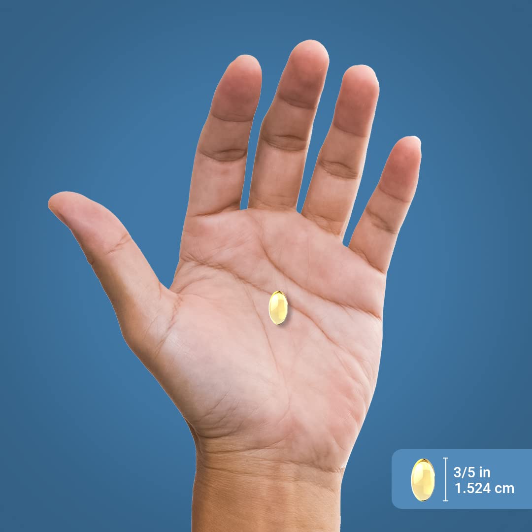 Fish Oil Omega 3 Supplement 1340 mg 200 Mini Softgels T805