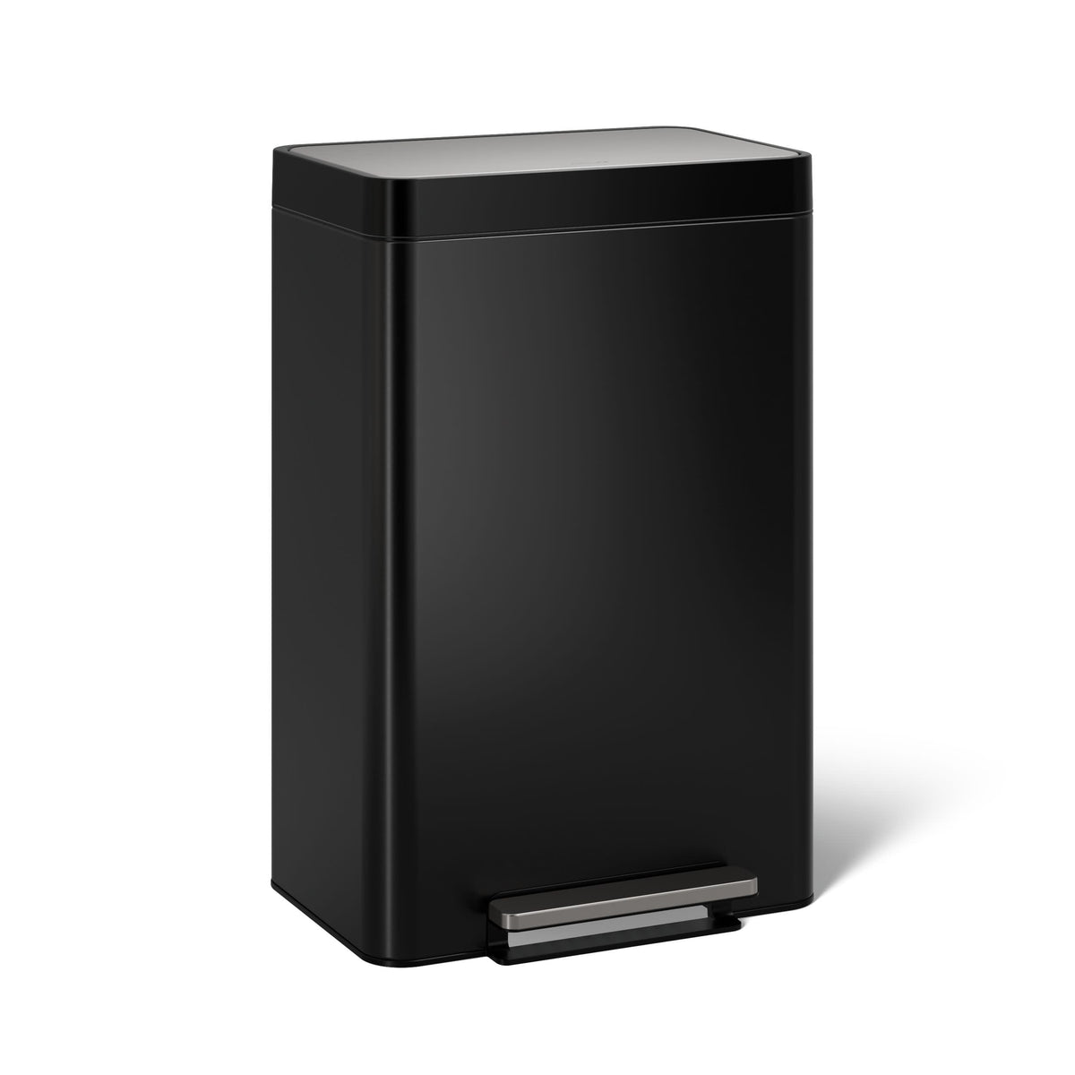13-Gallon Stainless Steel Step Trash Can P18050