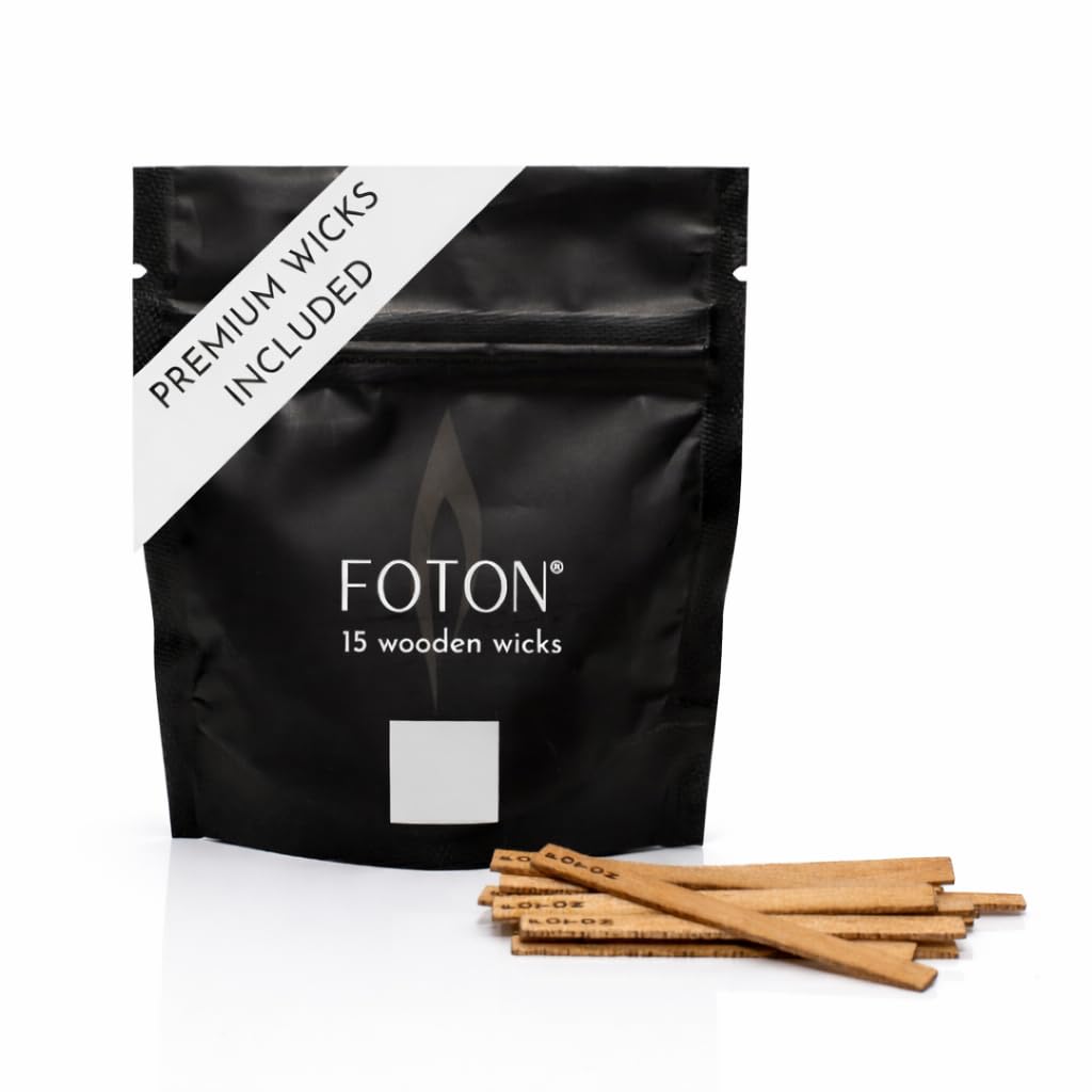 15 Pack Wooden Candle Wicks U443966