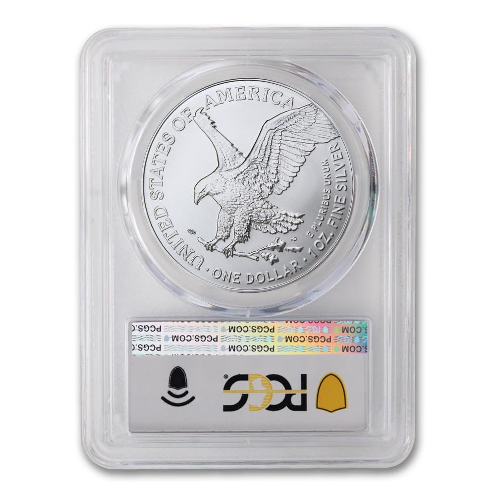 1 oz American Silver Eagle Coin MS-70 M7344