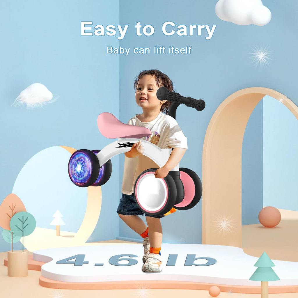 Baby Balance Bike No Pedal 4 Wheels I26422