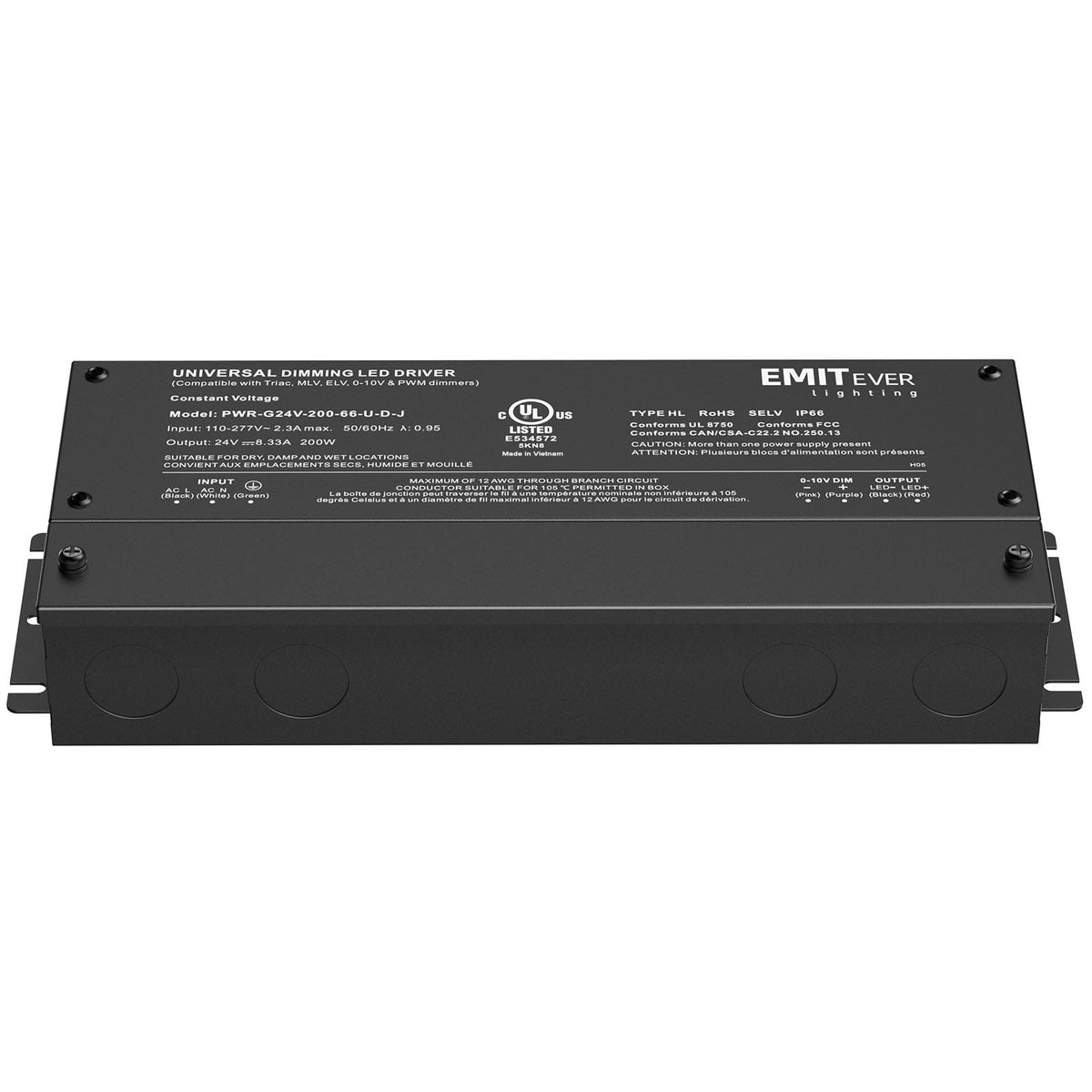 200W 24V Dimmable LED Driver K7099