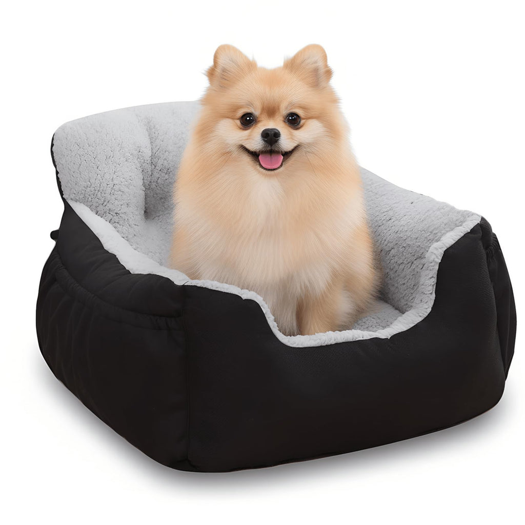 Washable Dog Car Seat with Storage Pockets T194