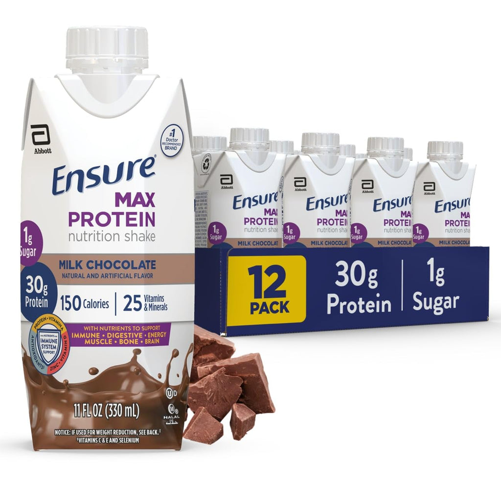 High Protein Nutrition Shakes 24 Pack and 12 Pack G62452
