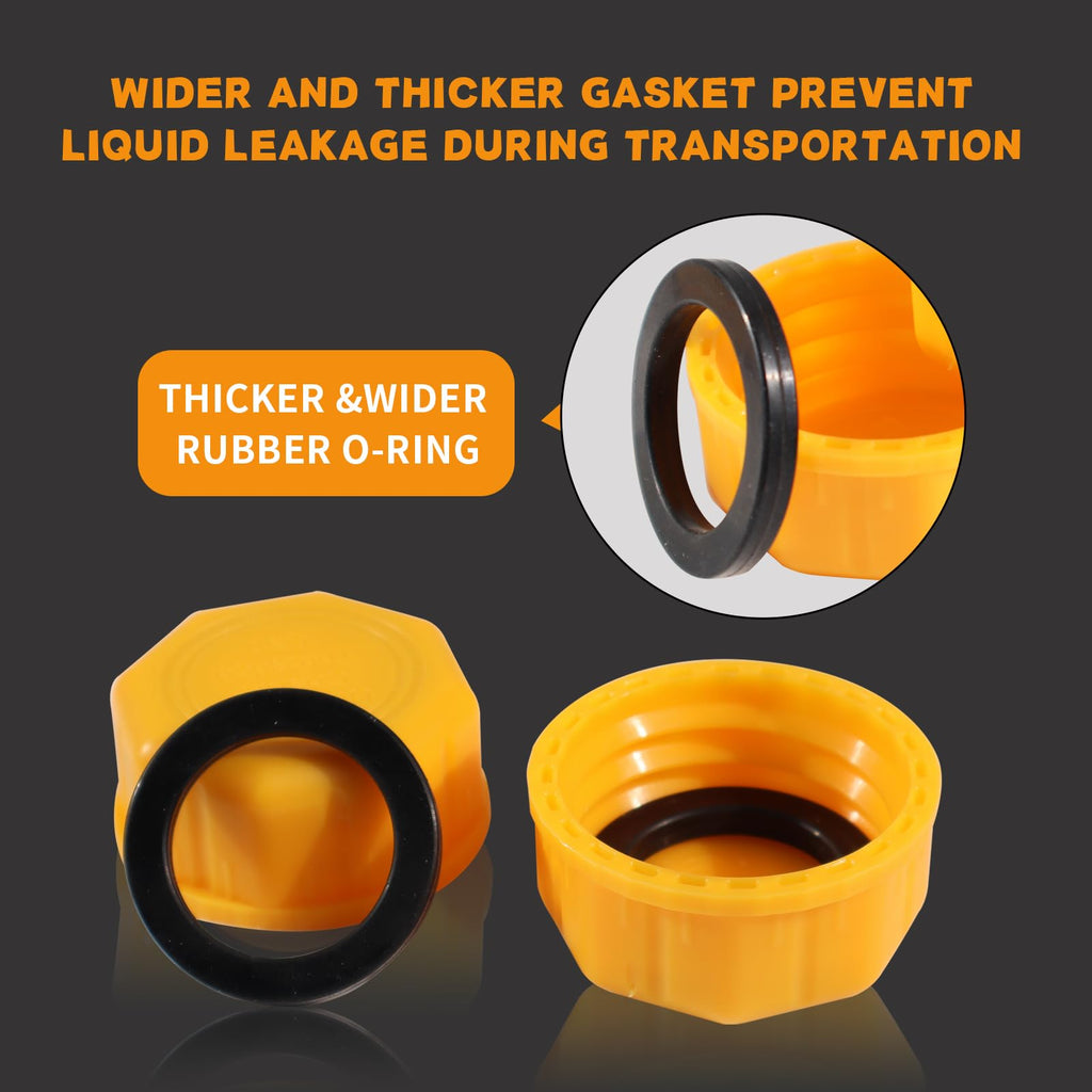 4 Pack 5 Gal Gas Can Replacement Caps M4363
