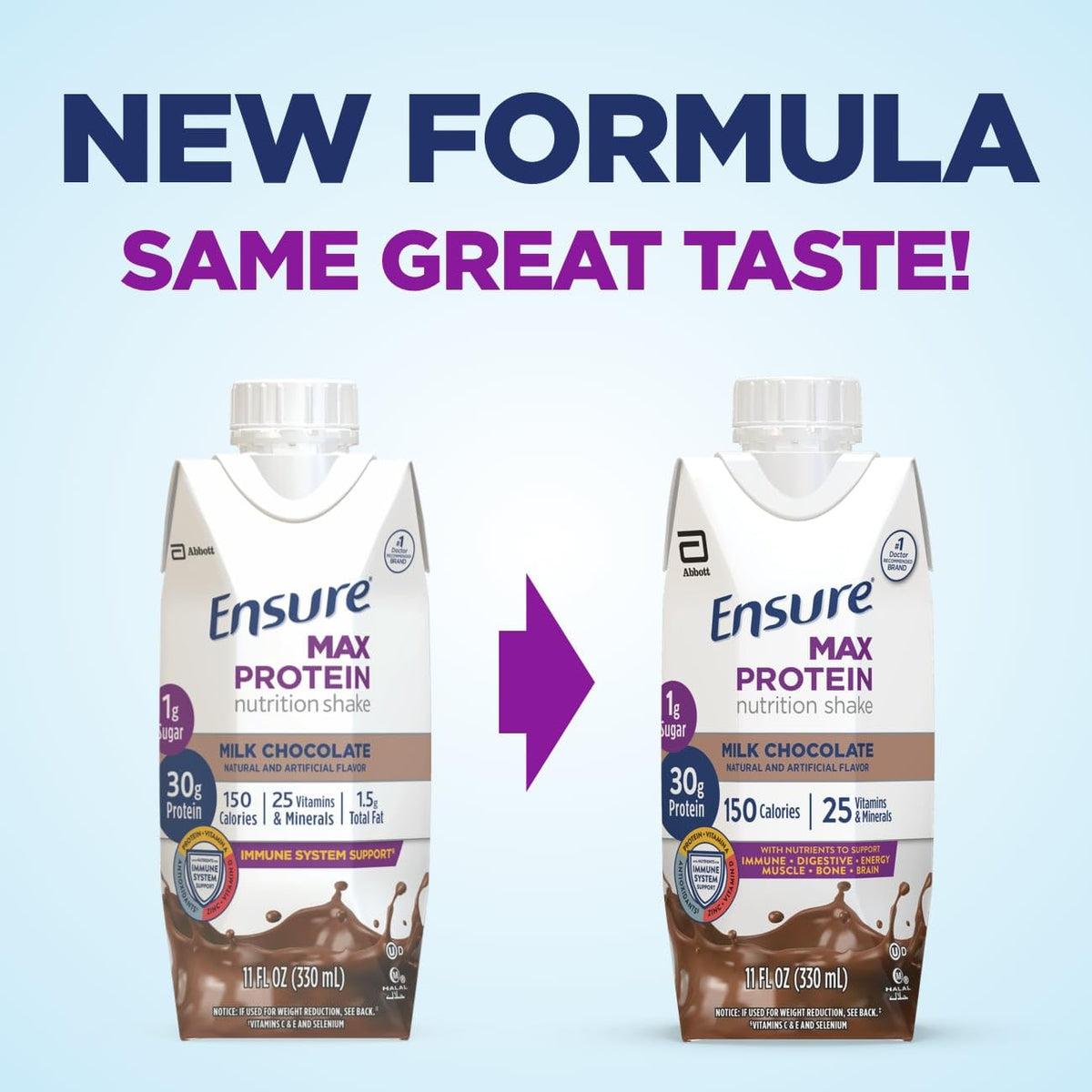 High Protein Nutrition Shakes 24 Pack and 12 Pack G62452