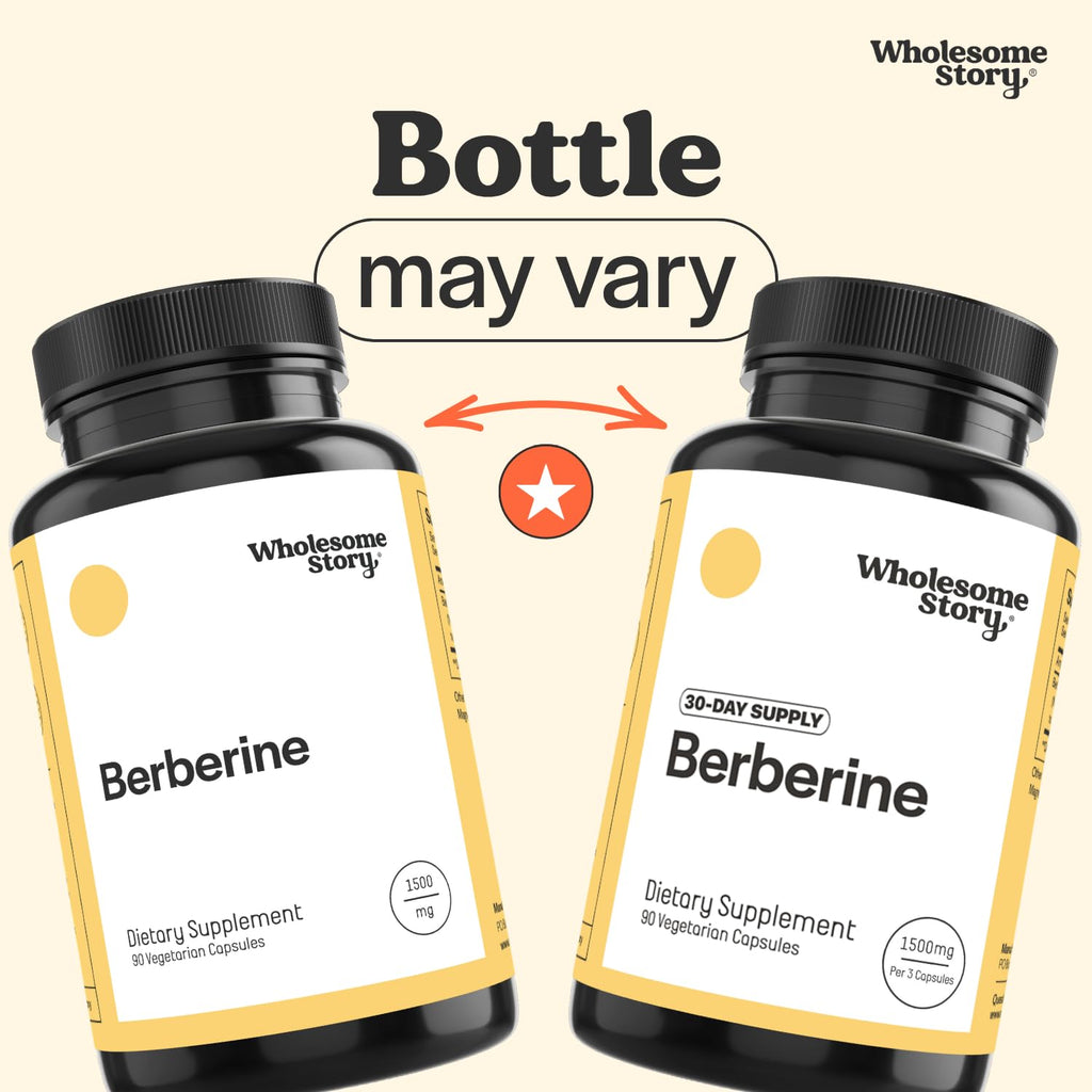 Berberine Supplement 1500mg 90 Capsules D770