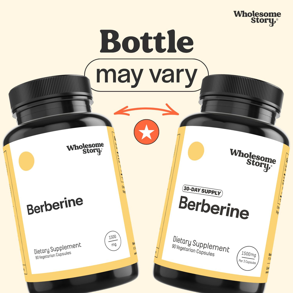 Berberine Supplement 1500mg 90 Capsules D770