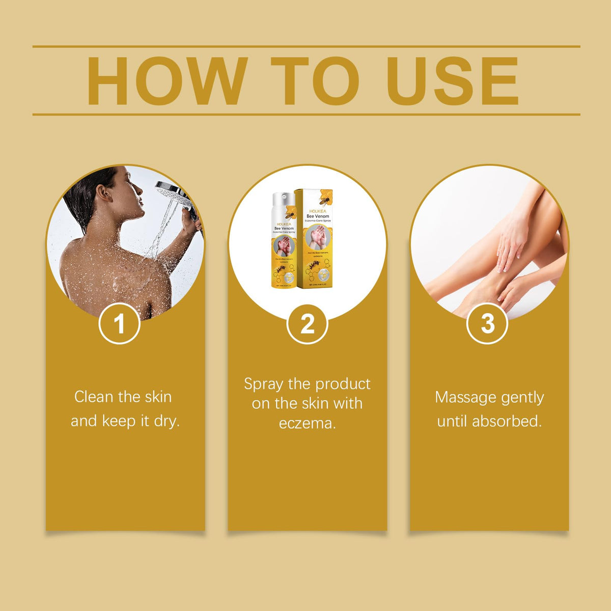 Bee Venom Skin Care Spray with Peppermint Extract and Glycerin H179