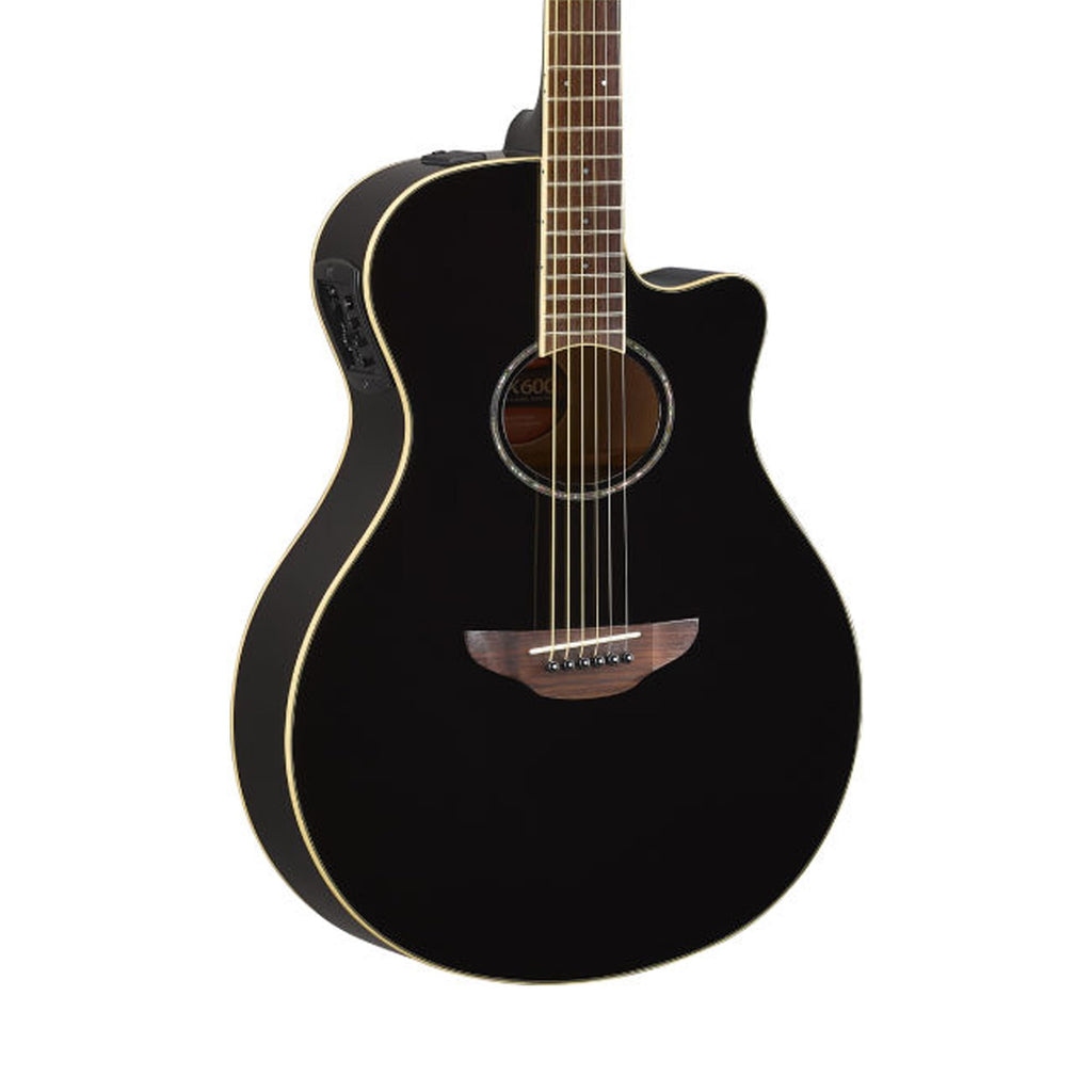 Black Thin Body Acoustic-Electric Guitar A76646