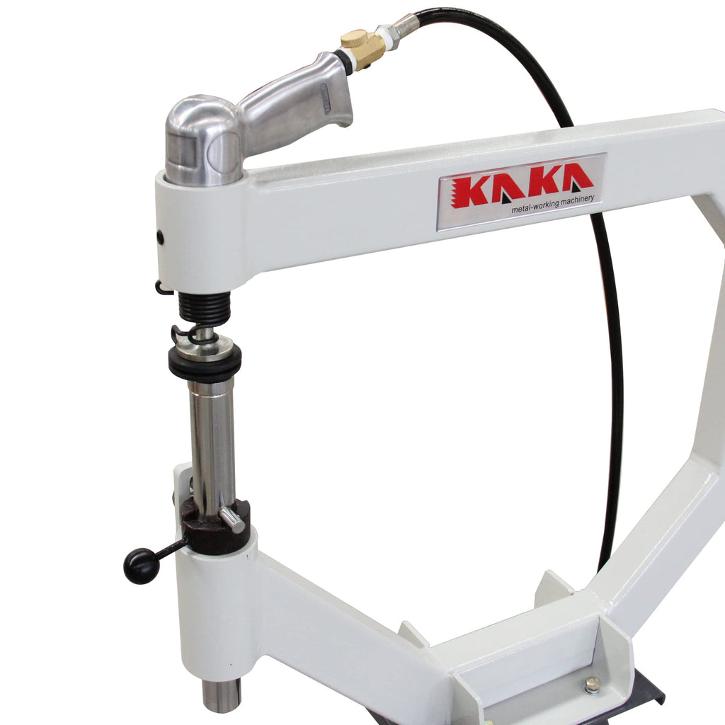 19.6" Throat Pneumatic Planishing Hammer with Steel Frame Stand & Foot Pedal K461