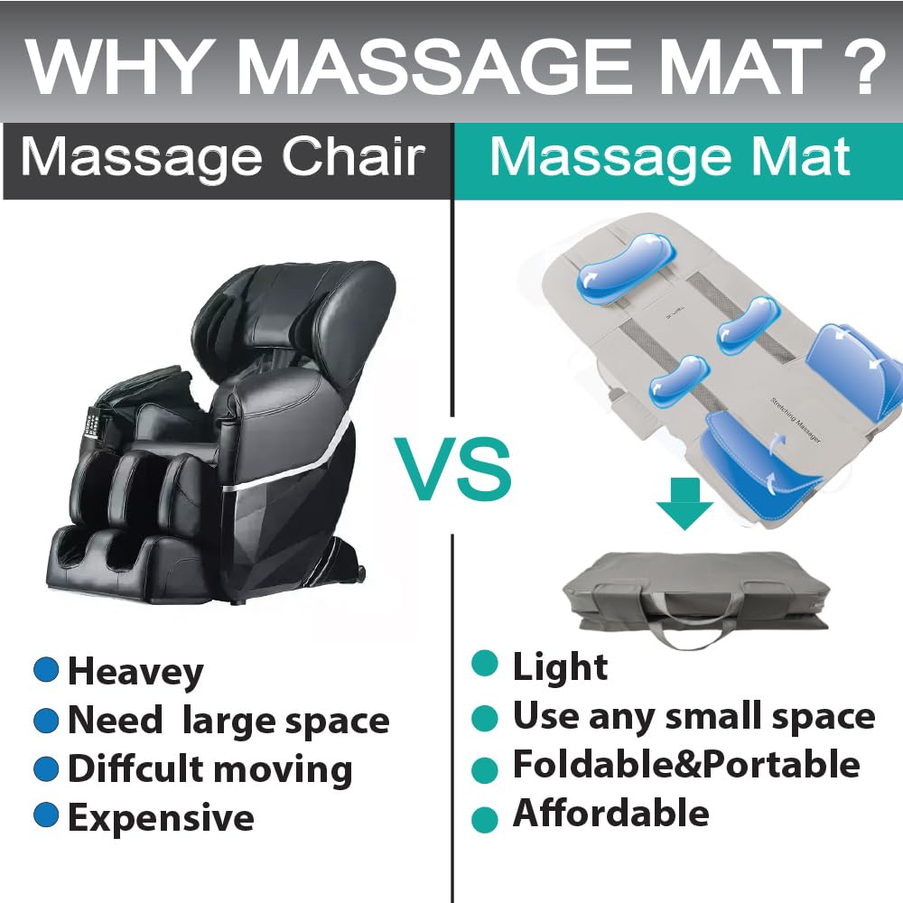 Full Body Stretching Massage Mat with Airbags U8517
