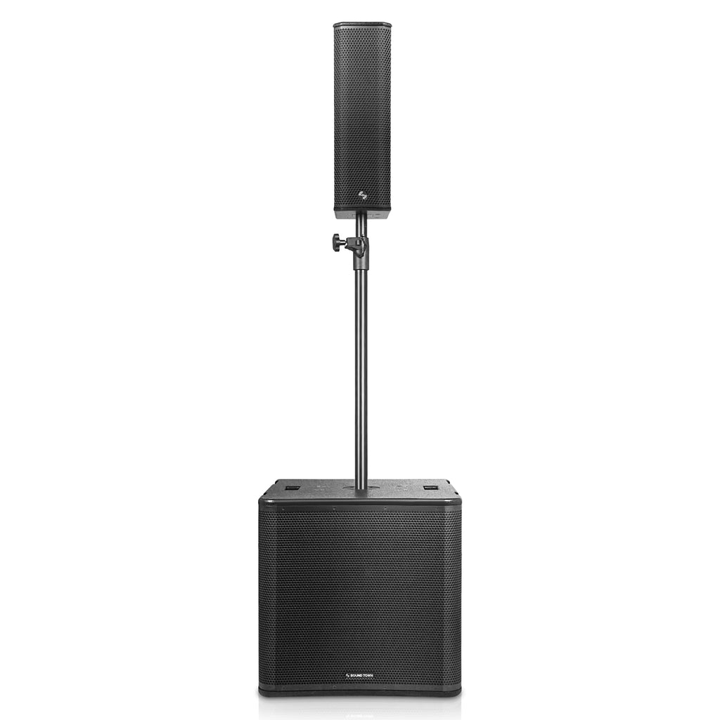 Powered PA System with 18" Subwoofer and Column Array Loudspeaker R662