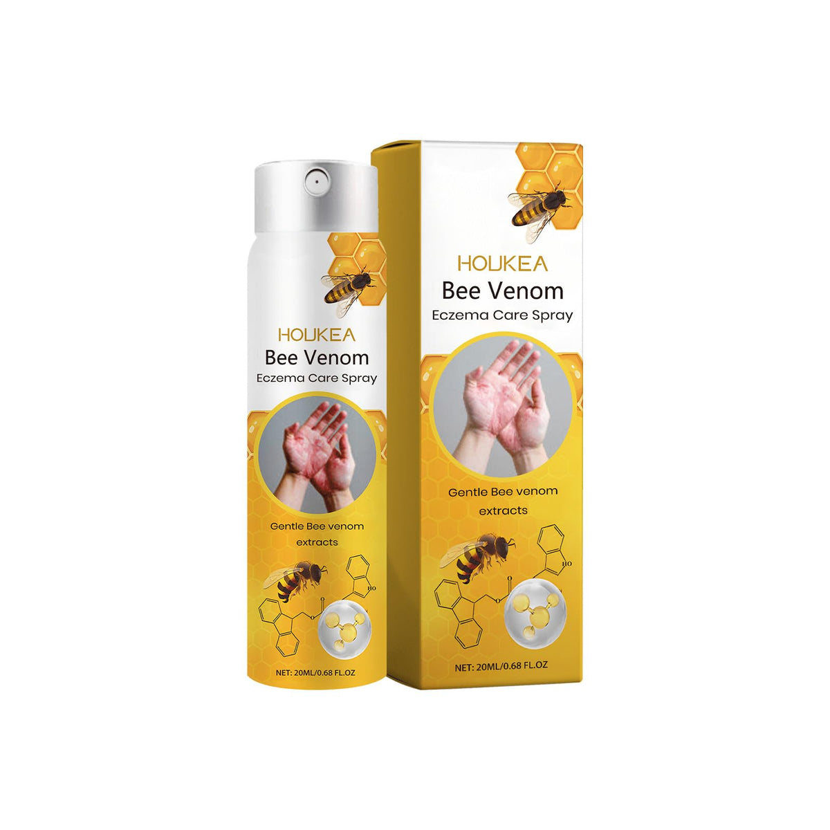 Bee Venom Skin Care Spray with Peppermint Extract and Glycerin H179