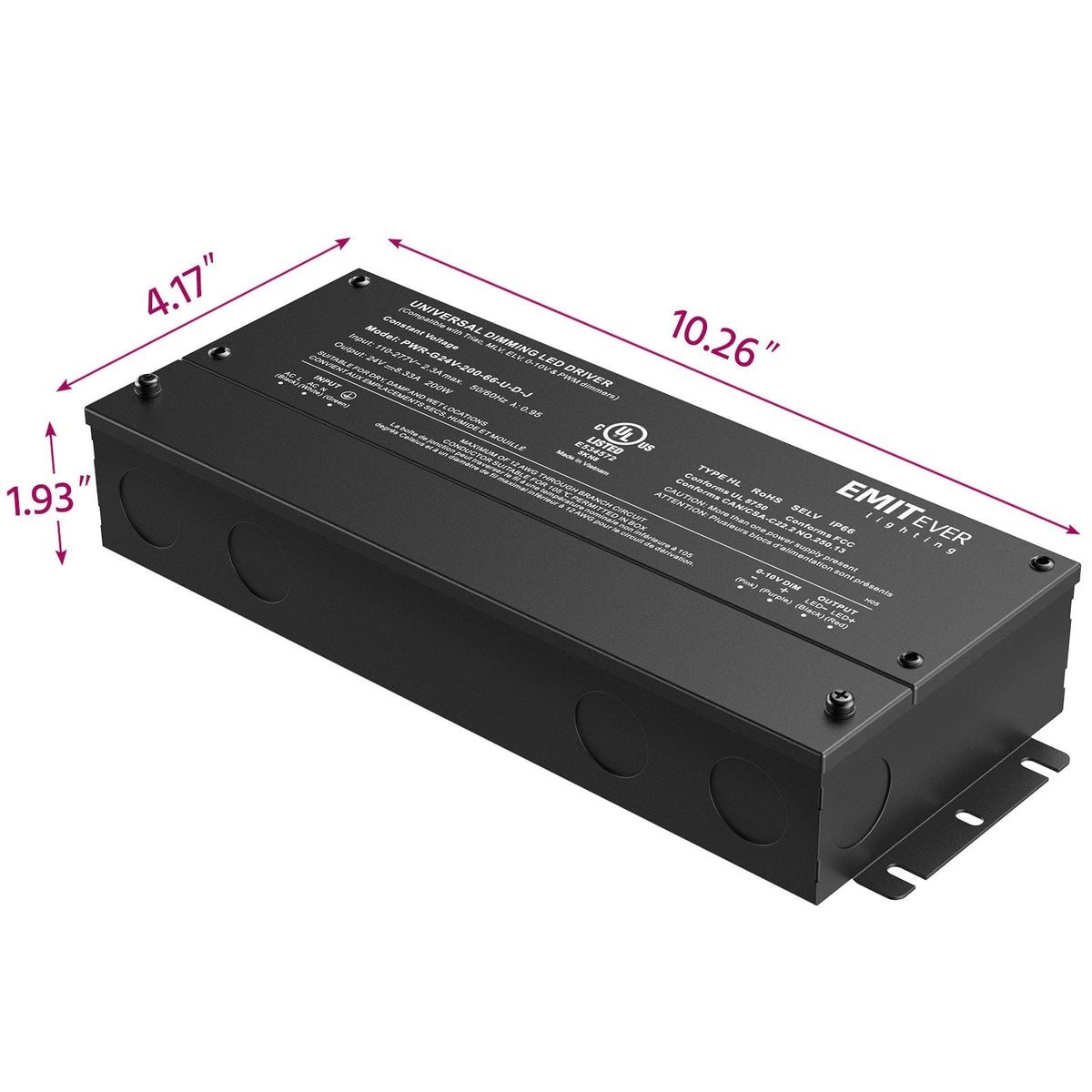 200W 24V Dimmable LED Driver K7099