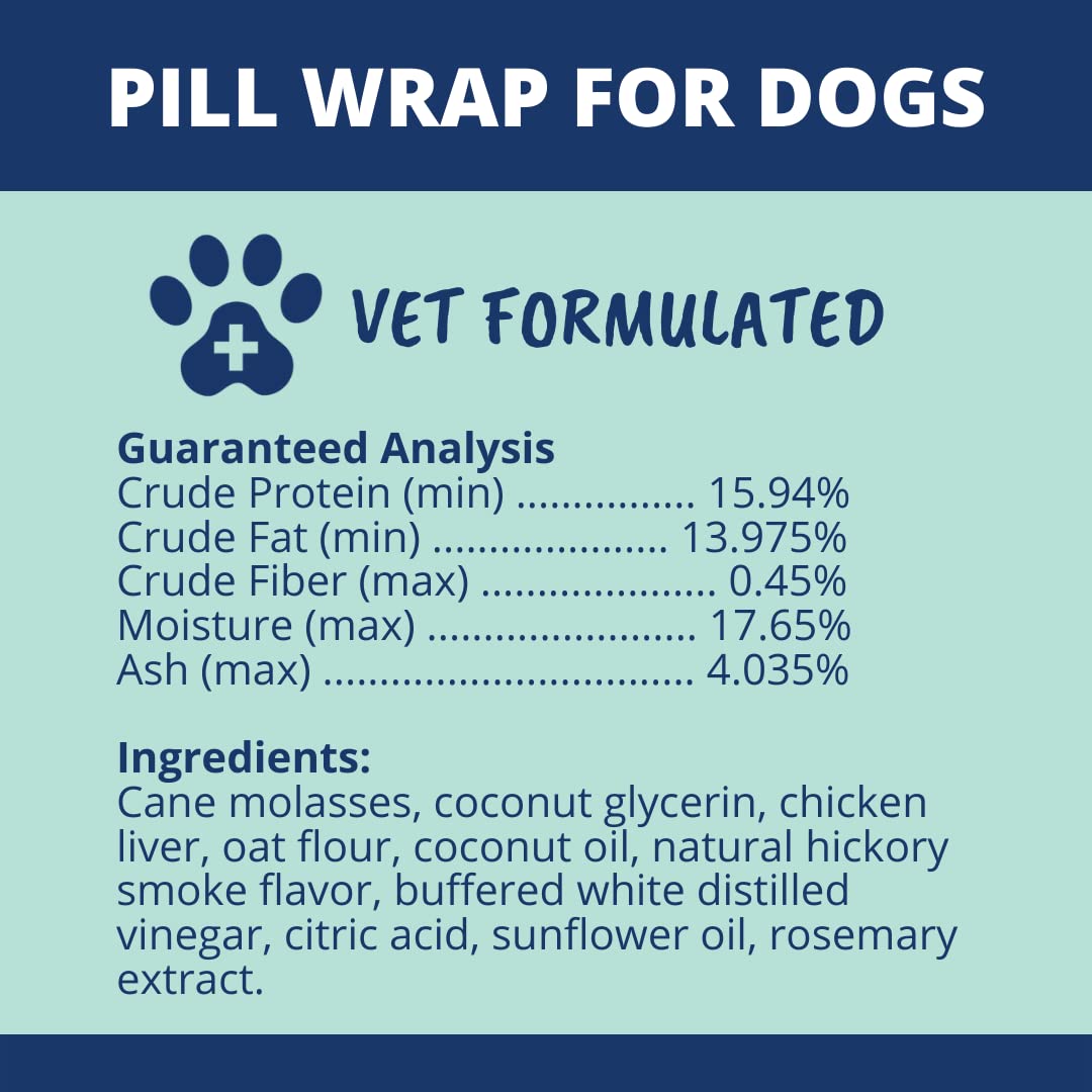 Chicken Flavor Pill Wrap for Dogs 4.94 oz Q727320