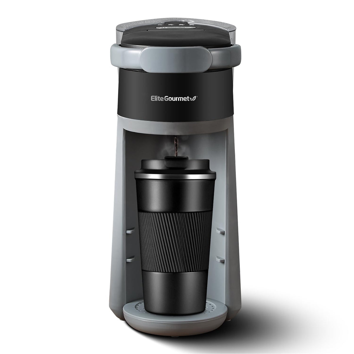 2-in-1 Capsule Coffee Maker, K-Cup & Grounds, Black D75493