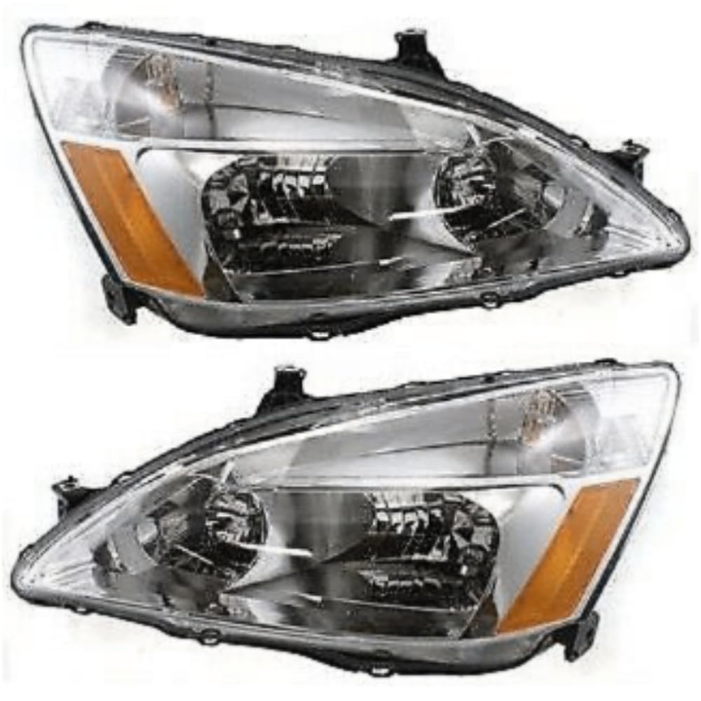 Headlight Set Left Right Clear Lens G3173