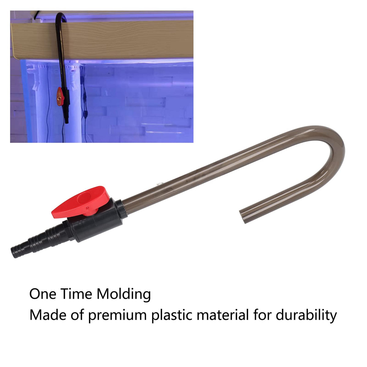 Wall Mounted Aquarium Water Filler Tube with Control Valve M9073
