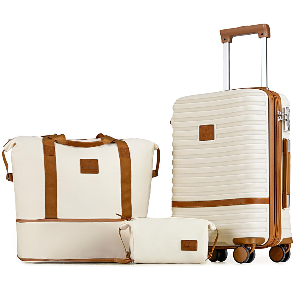 20 Inch Expandable Spinner Wheel Hard Shell Luggage Set with TSA Lock A36960