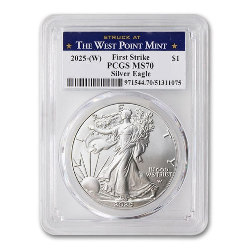1 oz American Silver Eagle Coin MS-70 M7344