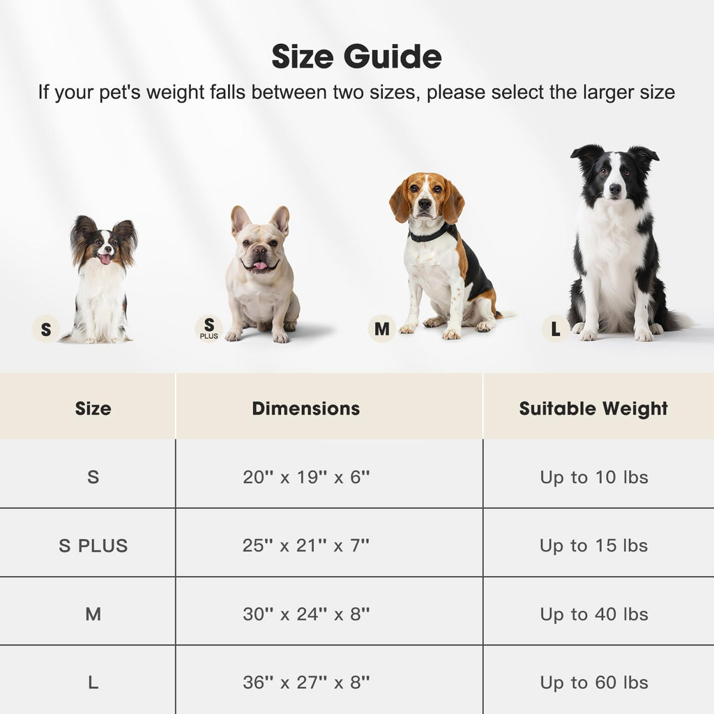 Medium Washable Dog Bed with Removable Cover R427186