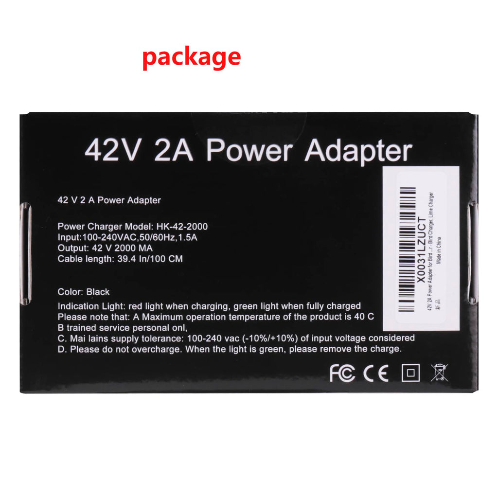 42V 2A Power Adapter L47660