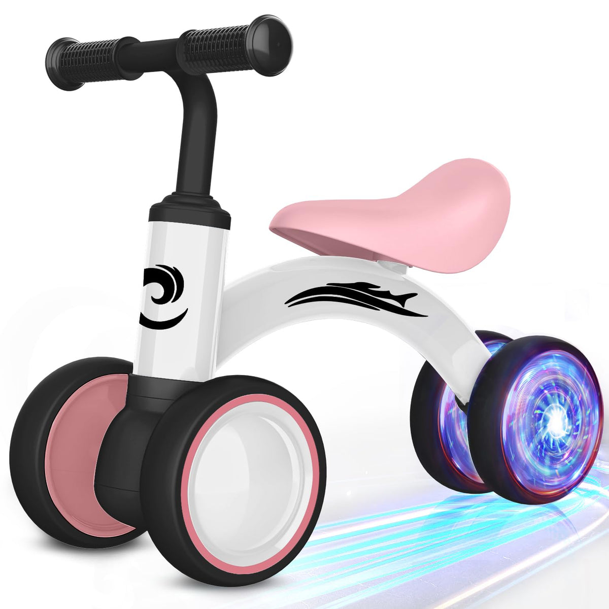 Baby Balance Bike No Pedal 4 Wheels I26422