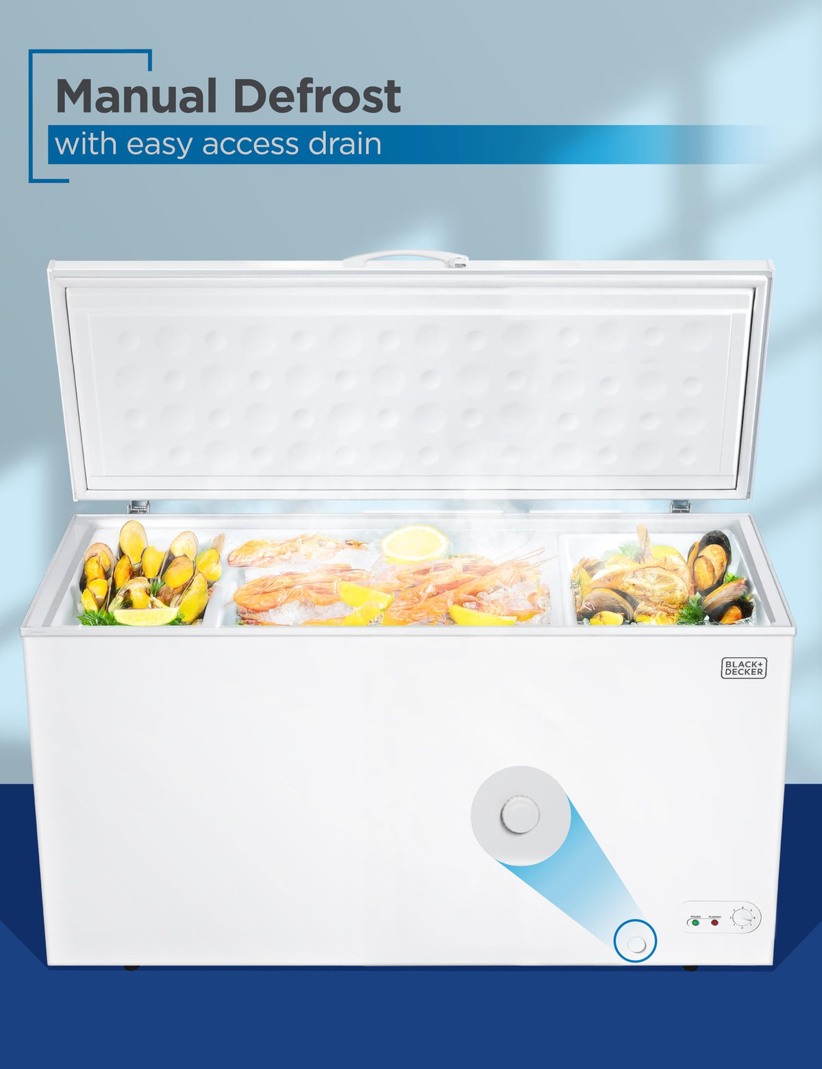 19.8 Cu. Ft. White Chest Freezer Y22031
