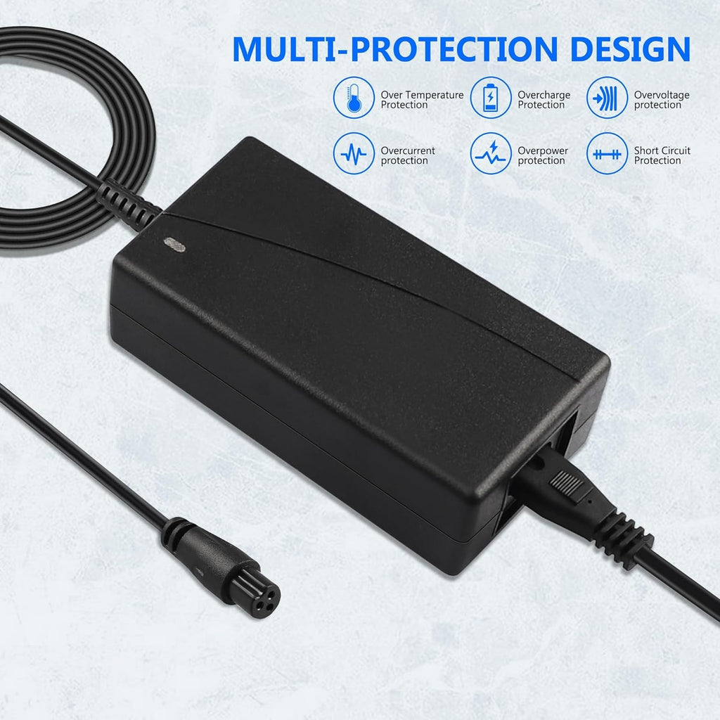 42V 2A Power Adapter with 3-Prong Inline Connector Y97923