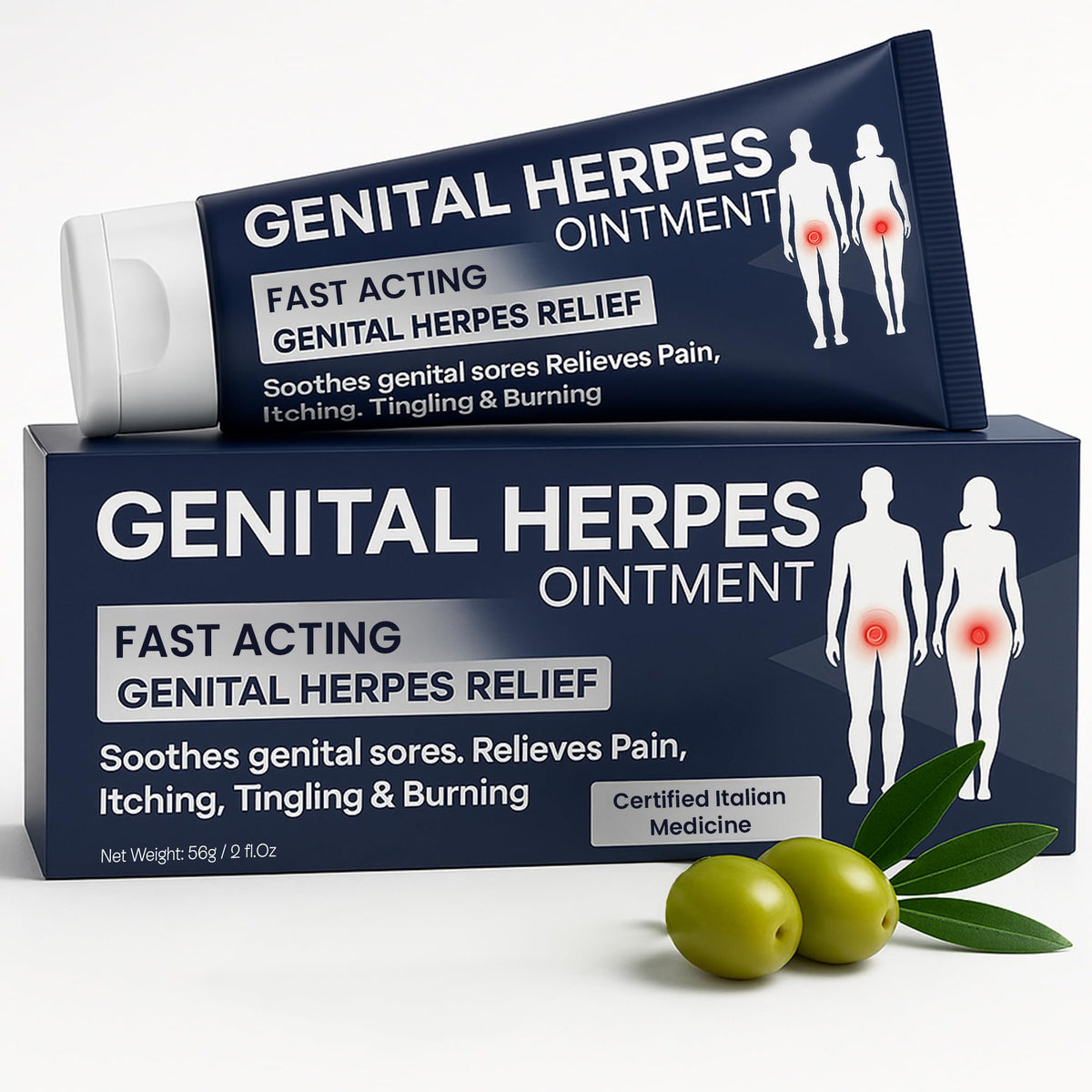 Genital Herpes Treatment Ointment 56g M113177