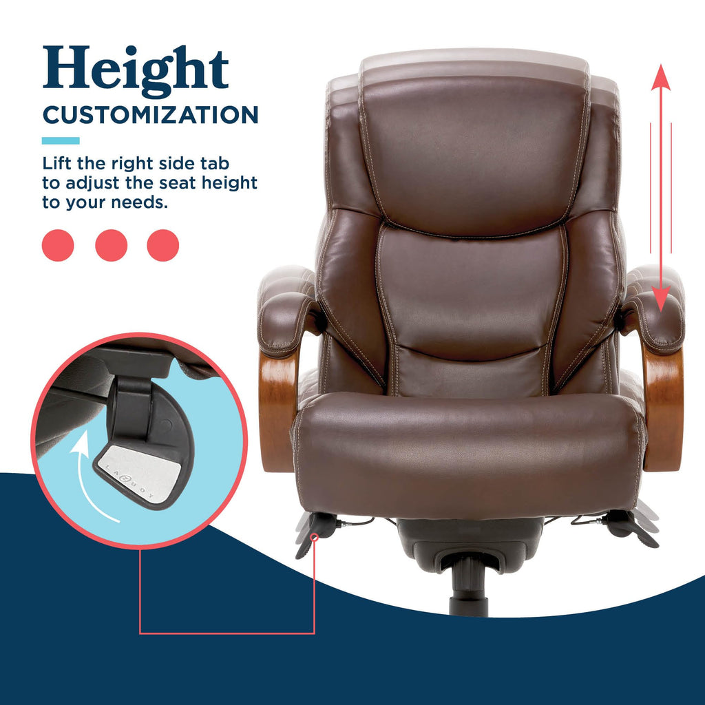 Big and Tall Leather Executive Office Chair C28091