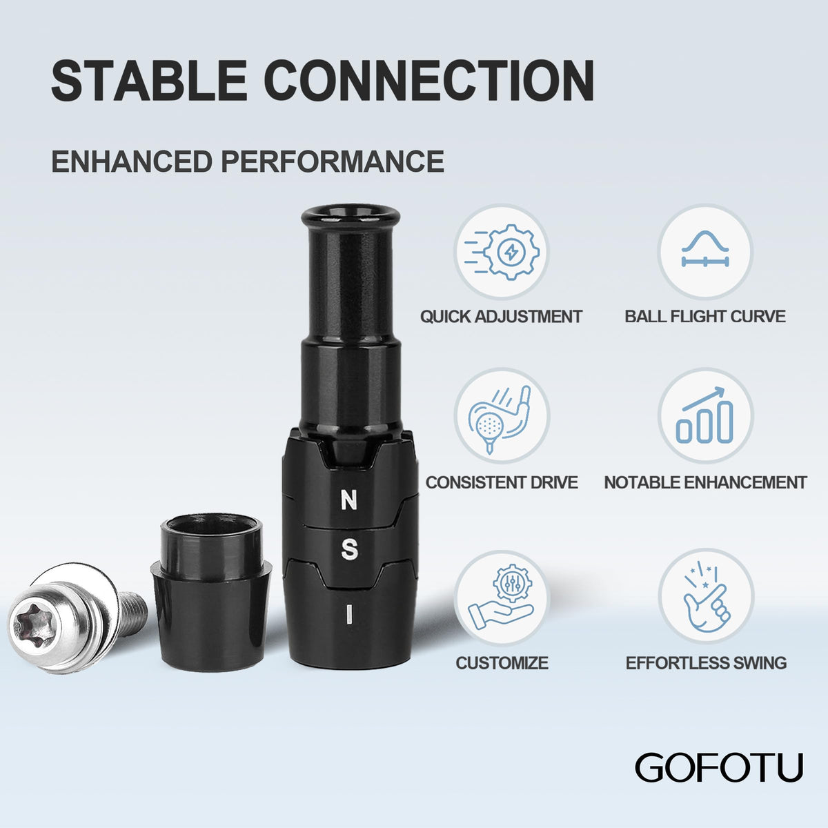 Golf .335 Adapter Sleeve Shaft I6566