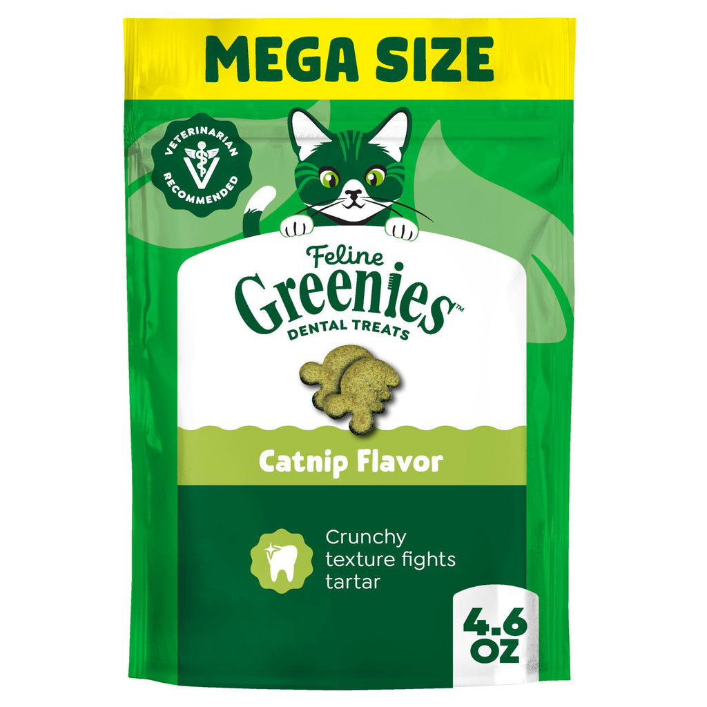 Catnip Flavor Dental Cat Treats 4.6 oz H5067