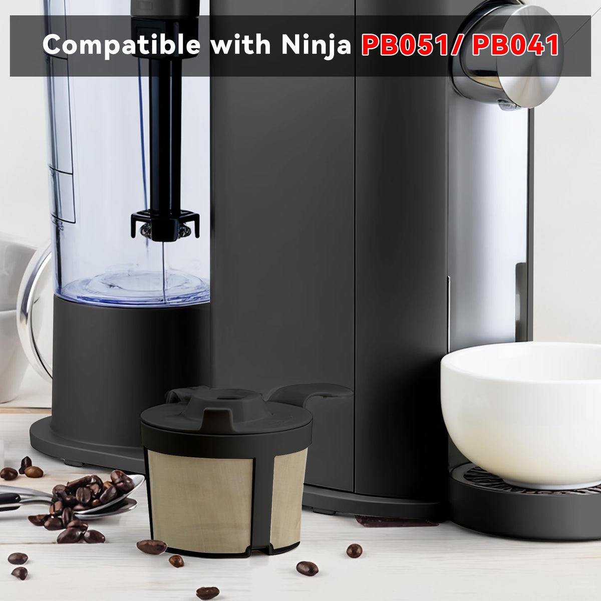 Basket Filters for Ninja Coffee Filter, 1 Pack K948088