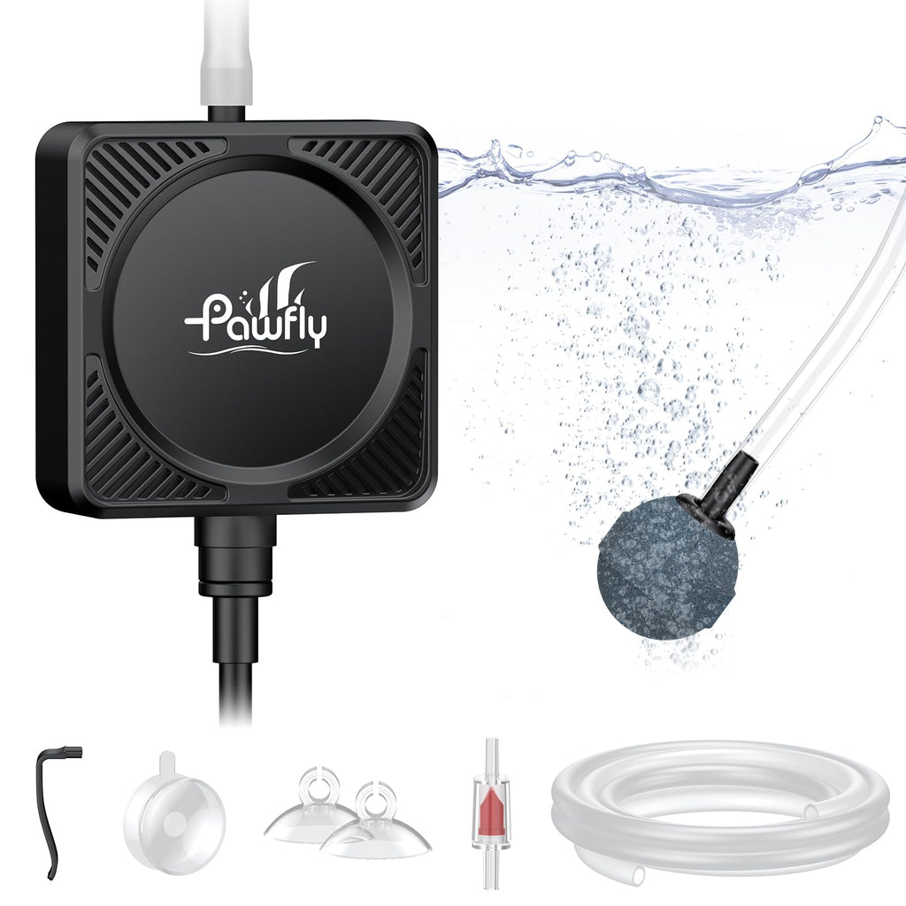 Nano Silent Aquarium Air Pump, 1.3 W 450 mL/min A696423