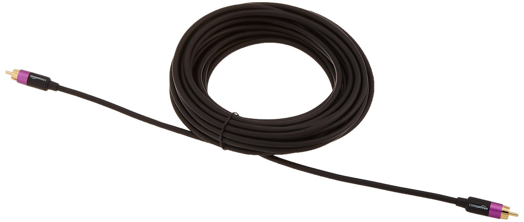 Black RCA Audio Cable 35 Feet S2283