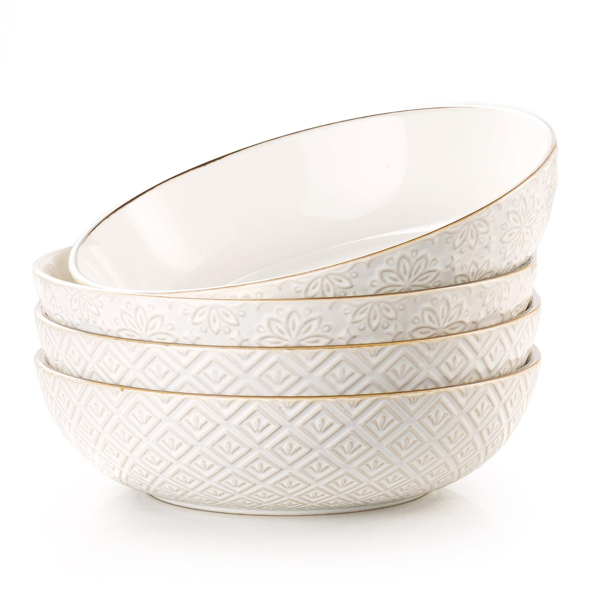 36 oz Set of 4 Ceramic Pasta Bowl X88918