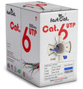 Cat 6 Ethernet Cable 1000ft Blue 23 AWG CMR Solid Bare Copper E9422
