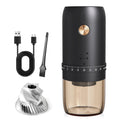 Portable Electric Coffee Grinder, 40 Settings, Conical Burr, USB-C, Black A448