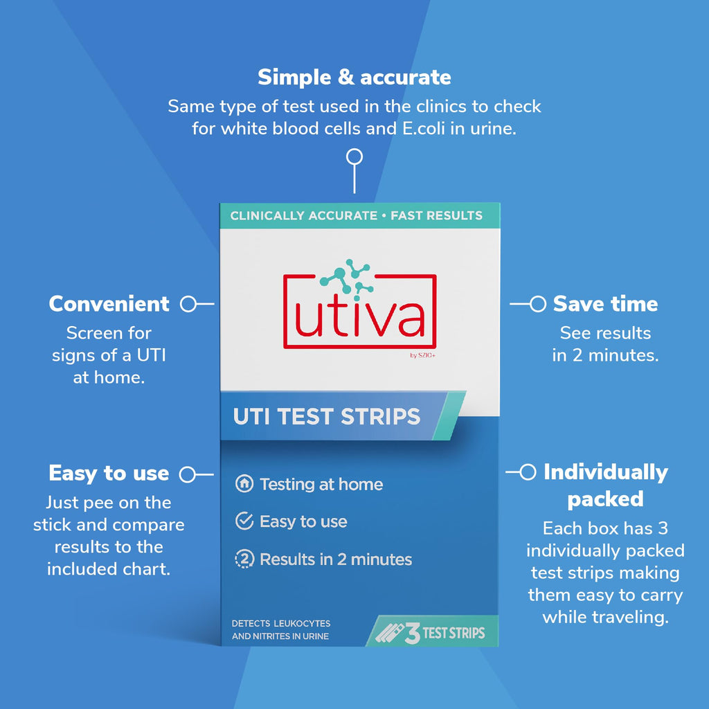 UTI Test Strips, 3 Tests X2264