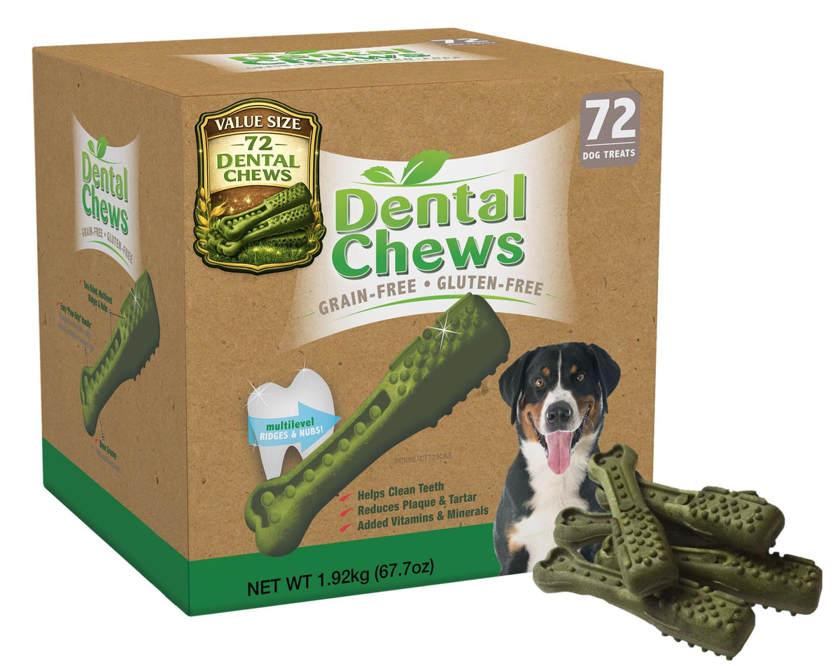 Dental Chews, 72 CT Dental Sticks G2425
