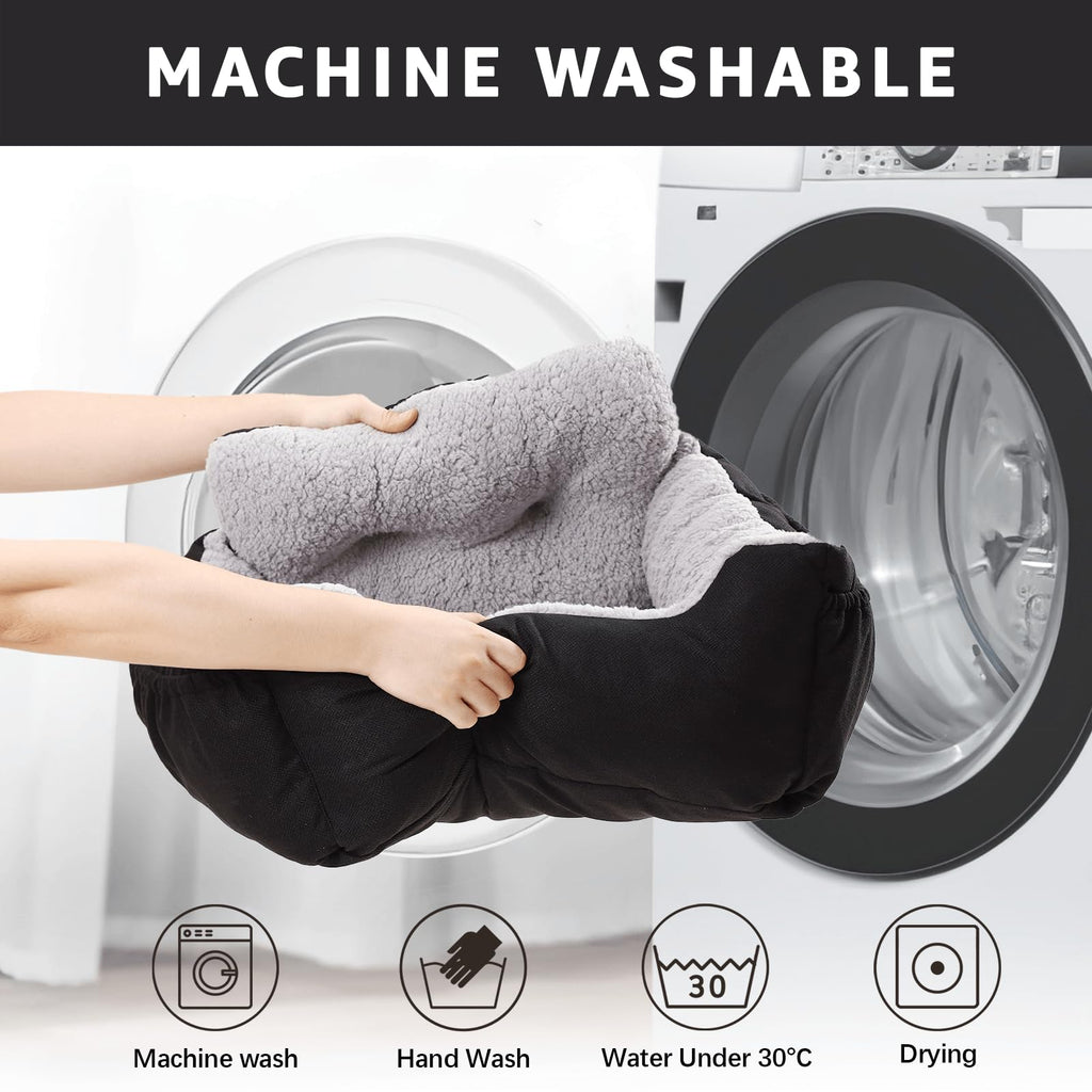 Washable Dog Car Seat with Storage Pockets T194