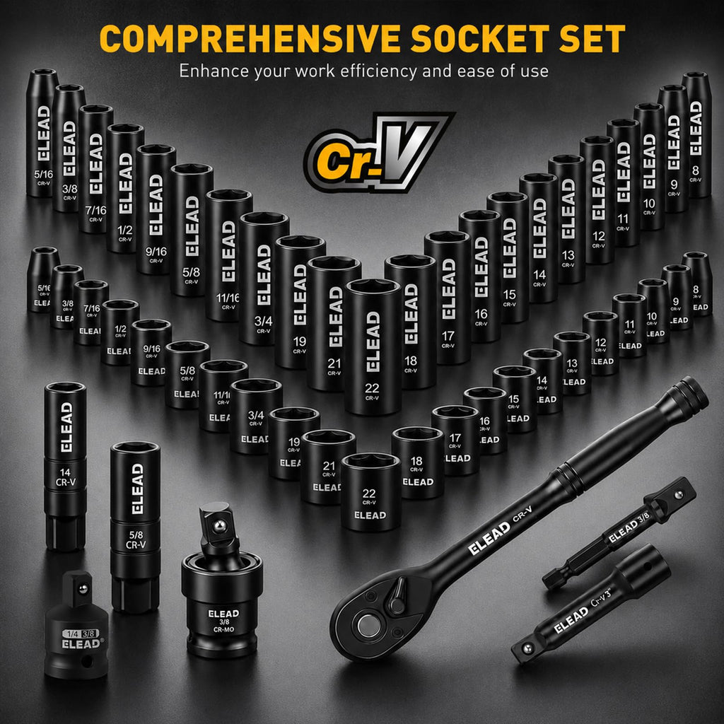 148-Piece SAE/Metric Mechanics Tool Set X69710