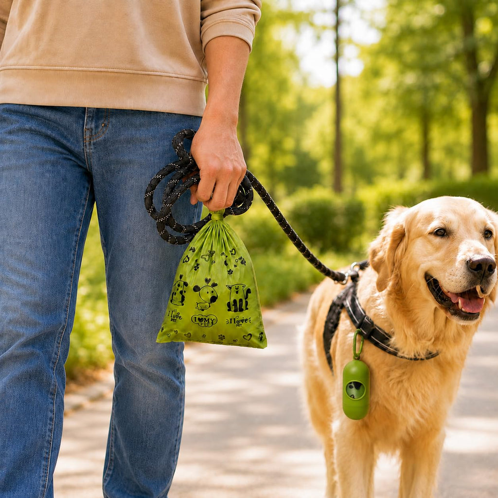 Biodegradable 540 Count Dog Poop Bag with Dispenser D964